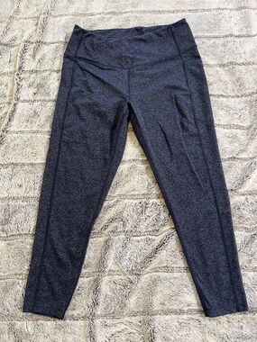 Zella Heathered Gray High-Waist Leggings